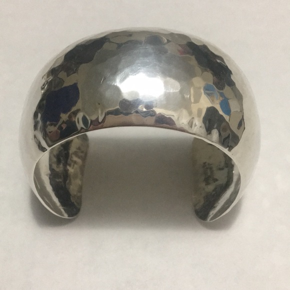 Jerome Wright Jewelry - Jerome Wright Navajo sterling silver cuff bracelet